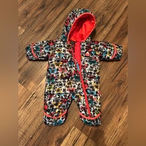 Burton frost free bunting onesie